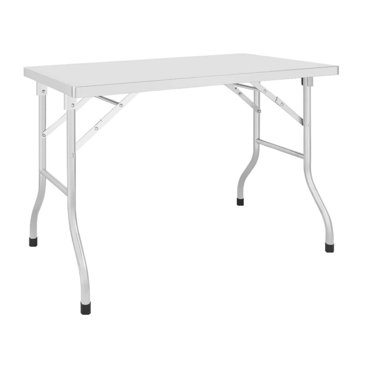 Commercial Folding Work Table Stainless Steel 2000x600x800mm | Fwt206 D