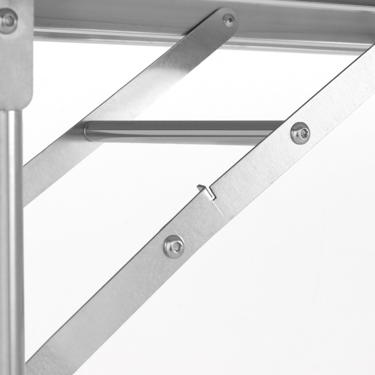 Commercial Folding Work Table Stainless Steel 2000x600x800mm | Fwt206 D