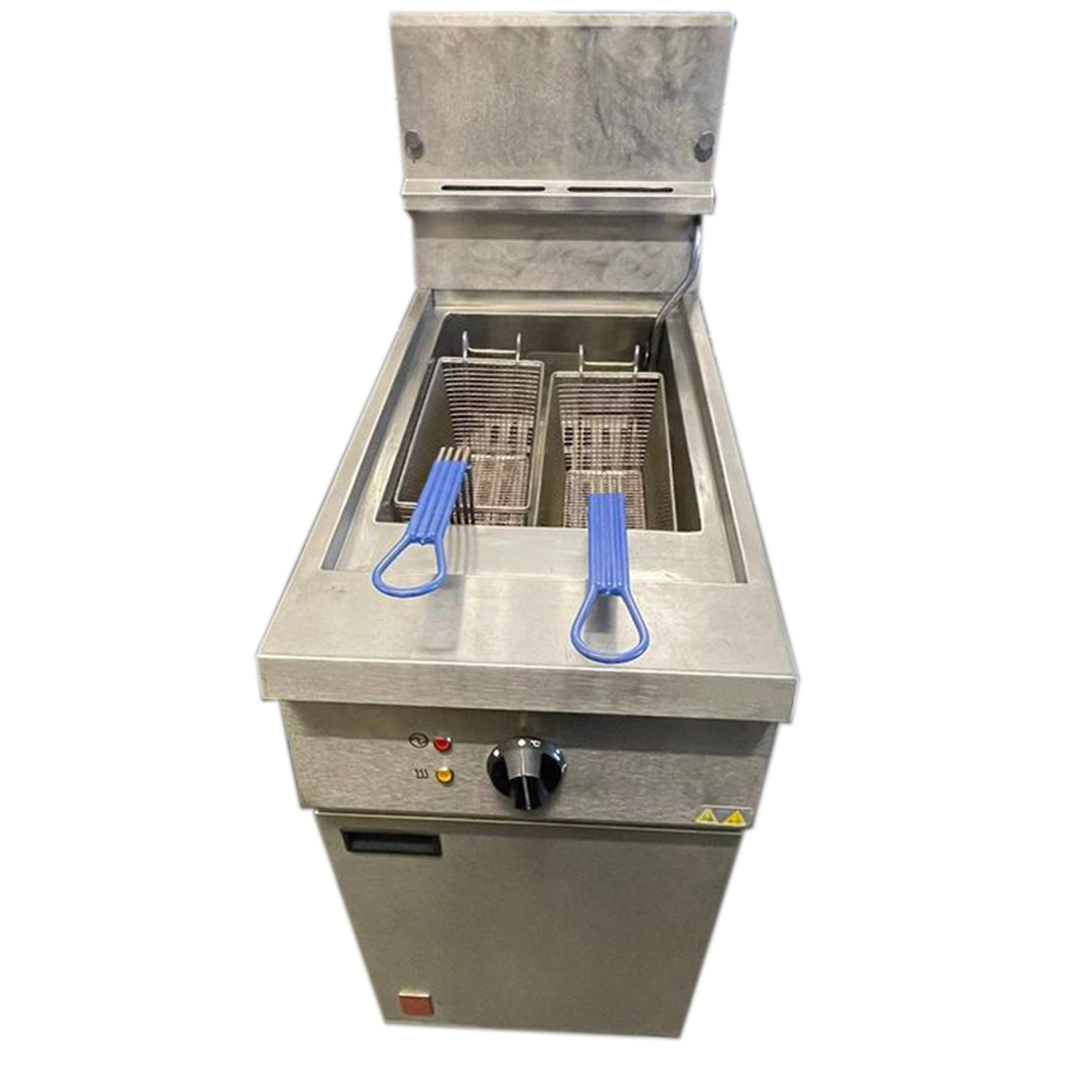 Falcon Fryer Single Tank 2 Basket Free Standing NG Filtration G401F Refurbished