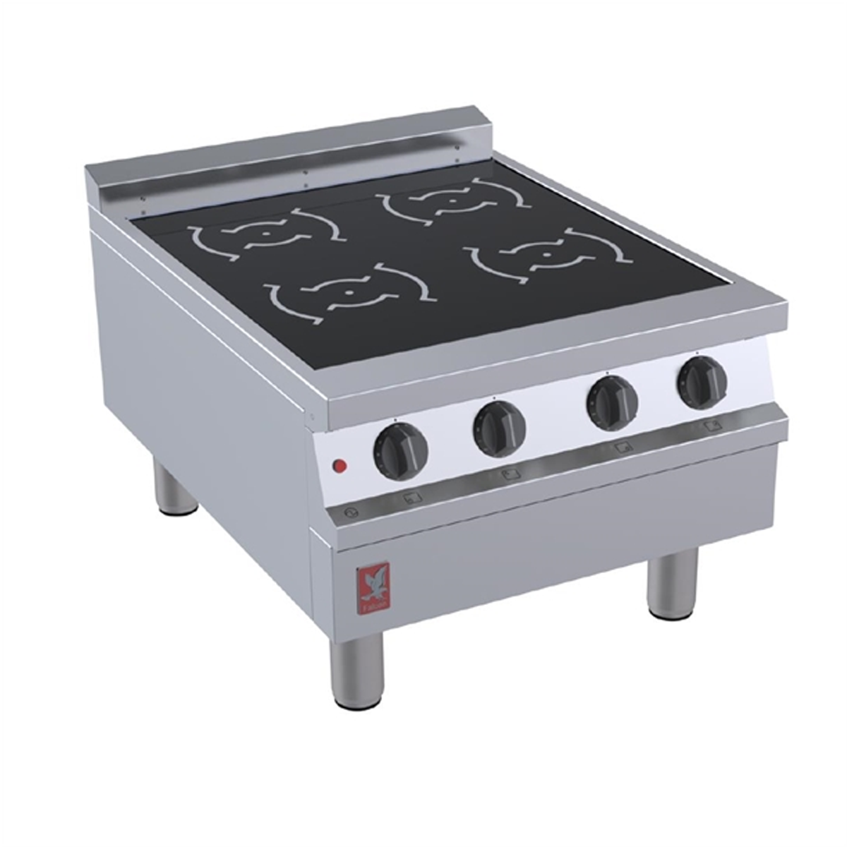 Falcon One Series Four Zone Induction Boiling Top 3 Phase