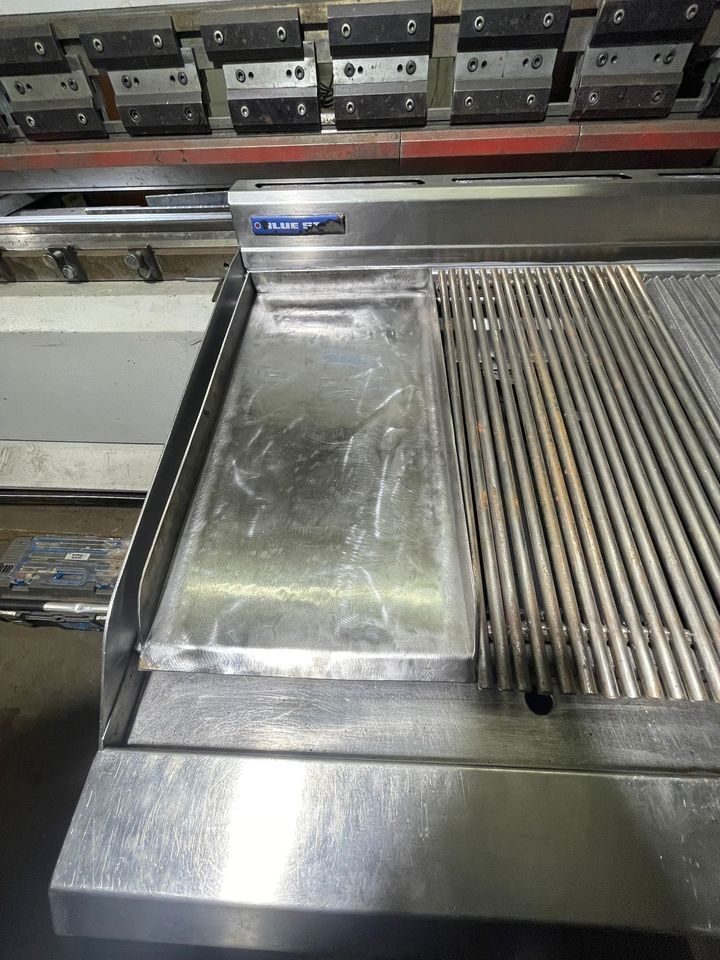 Flat Top for Blue Seal Grill 8mm Thick Stainless Steel Made in UK