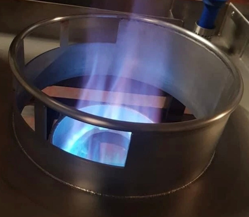 5 Burner 2 Line Chinese WOK Cooker Gas - Brand New