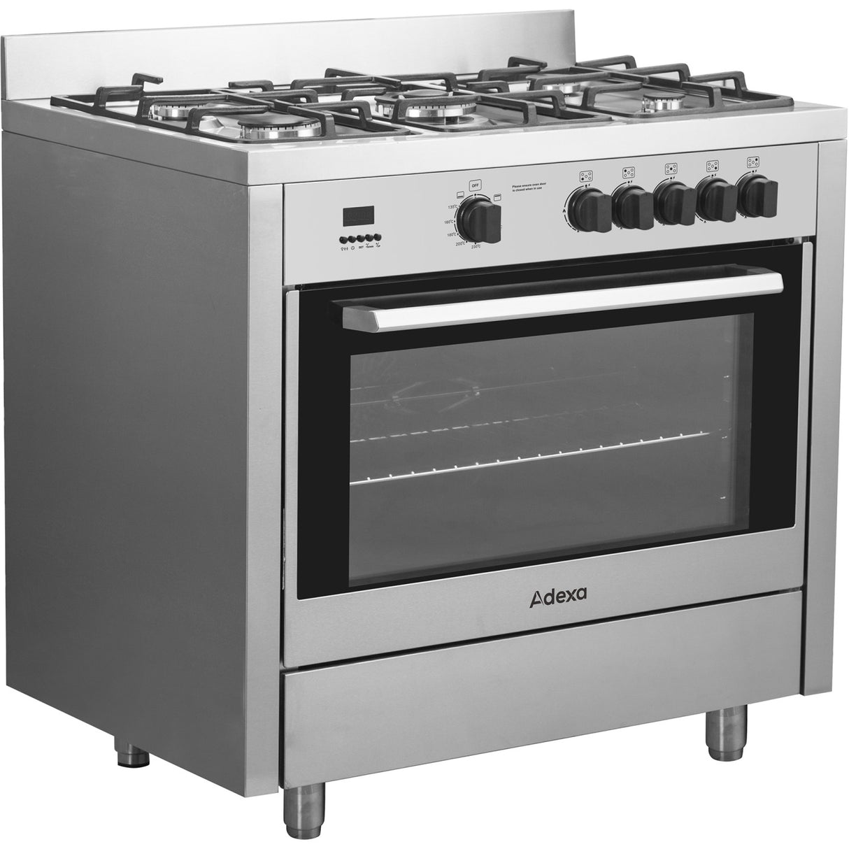 Professional Gas Range 5 Burners 10k W Gas Oven 4.2k W | G36 D085010