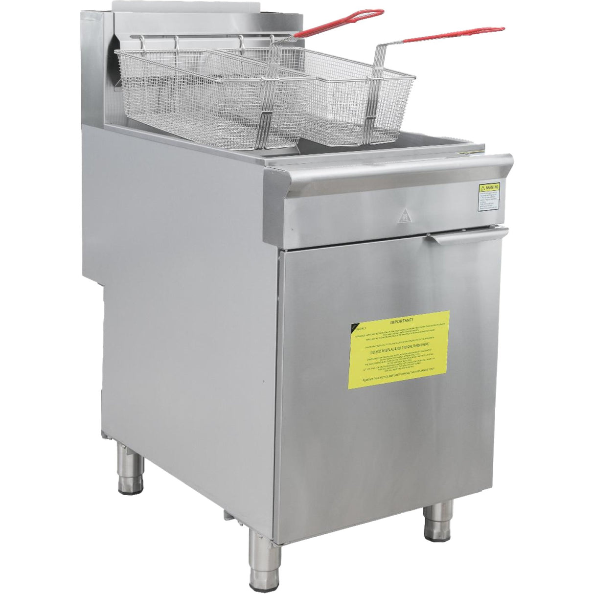 Professional Free Standing Gas Fryer Single Tank 44.0 L 533x868x1145mm | Gf5