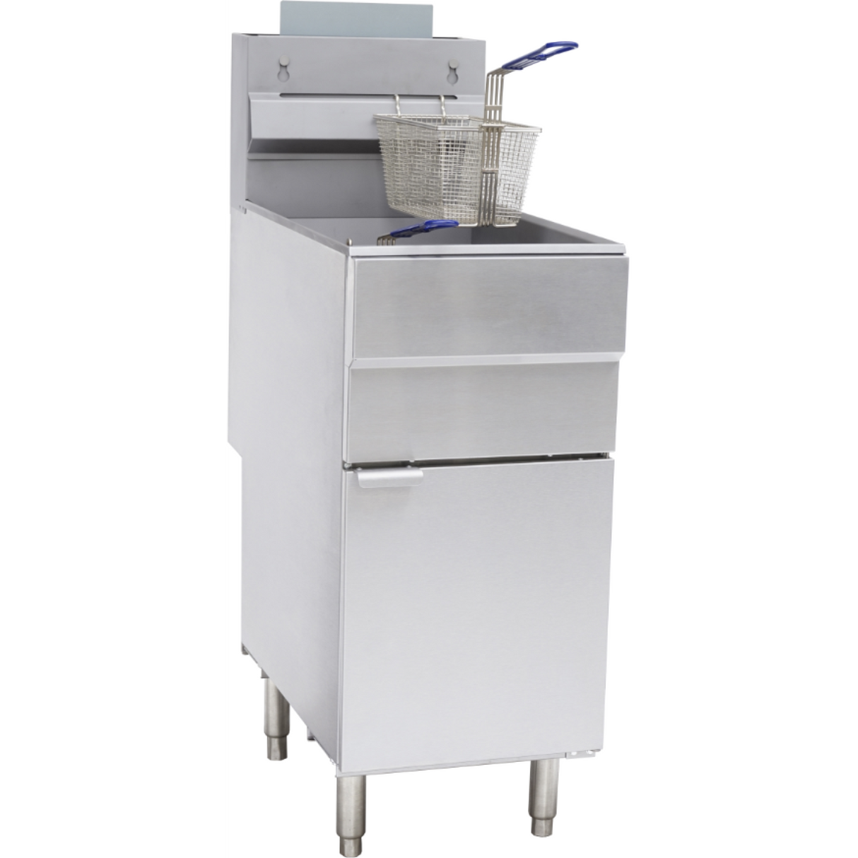 Commercial Gas Tube Fryer 20 L Free Standing 26.4k W | Gf90
