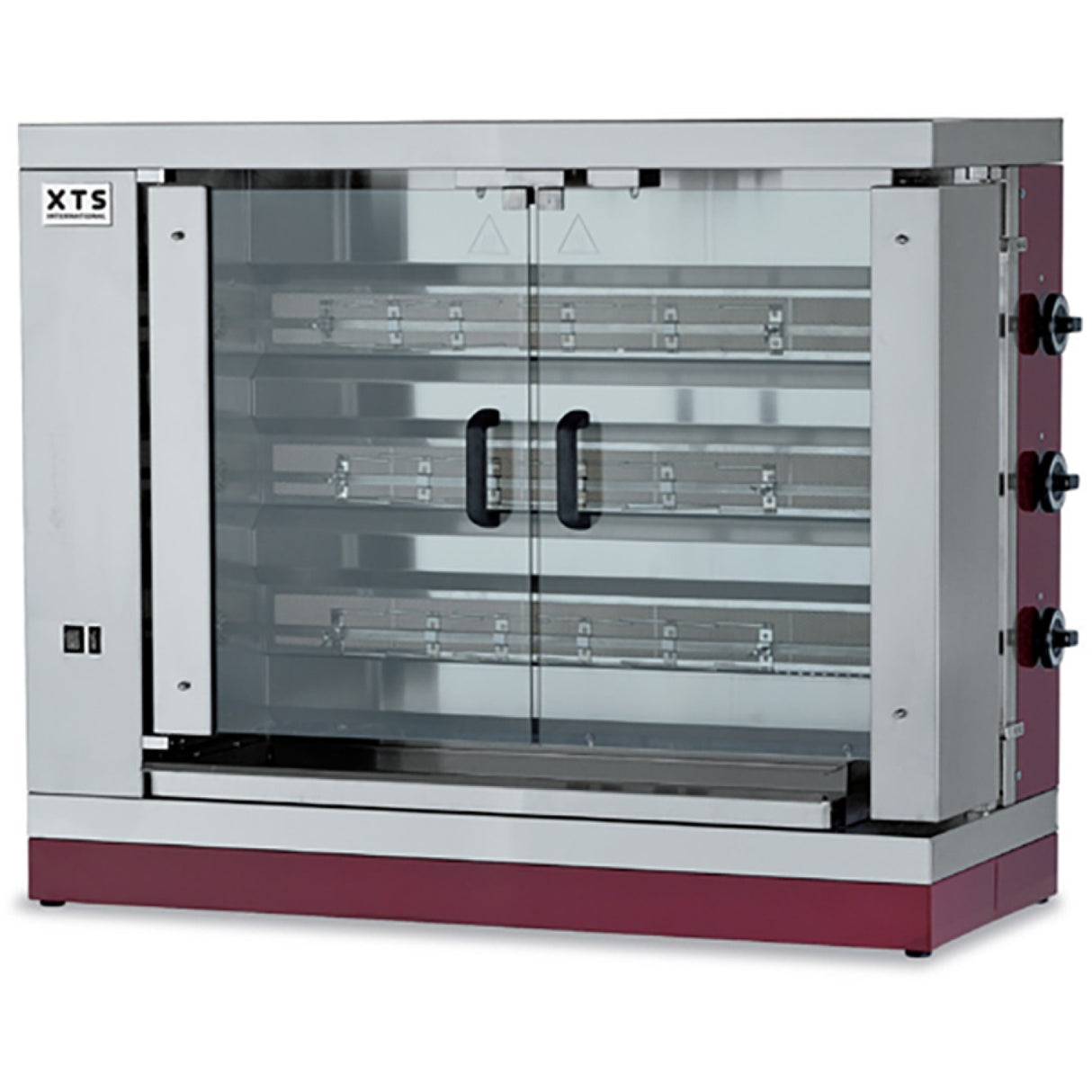 Commercial Vertical Chicken Rotisserie Gas Oven 12 15 Chickens | Gg3 S