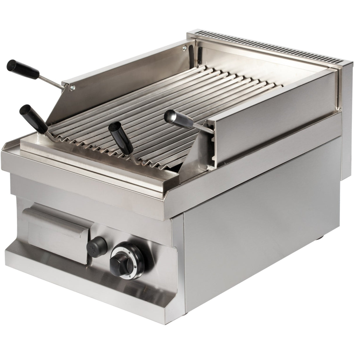 Commercial Gas Chargrill 1 Zone 4.8k W Table Top | Hotmax 600 Ggl604