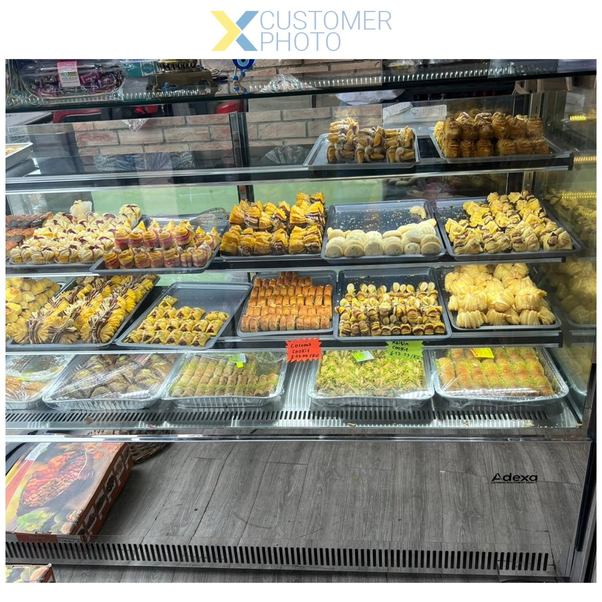 Cake Counter 1800x730x1300mm 3 Shelves Stainless Steel Base Led | Gn1800 Rf3