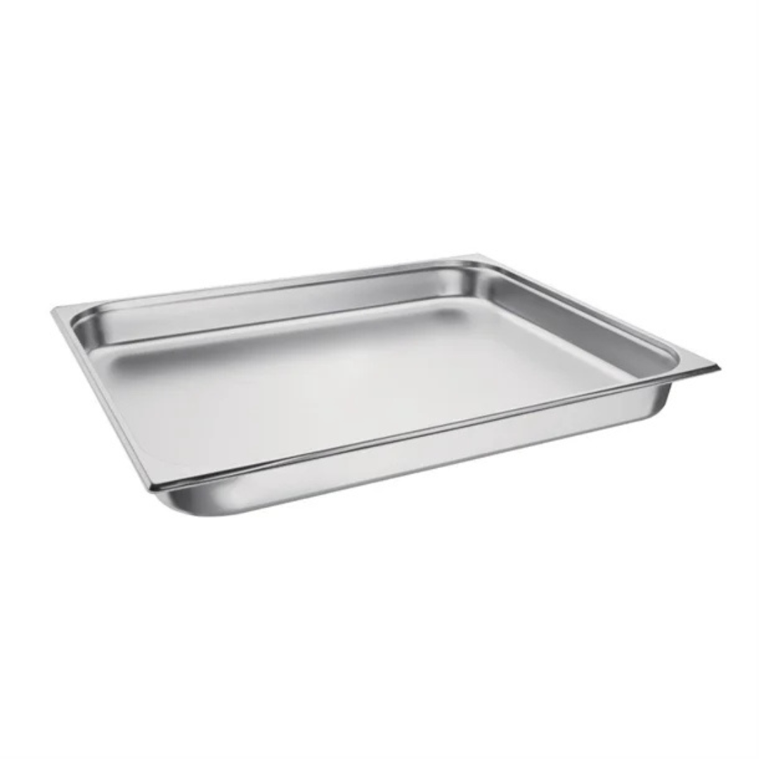 301061 - Stainless Steel Gastronorm Pan GN 2/1 Depth 65mm (1 box/6 units)