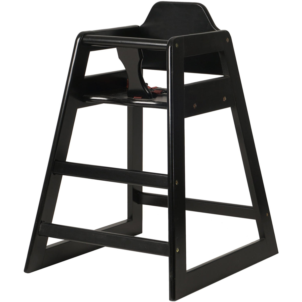 Restaurant Wood High Chair Black | Gs6003 Black