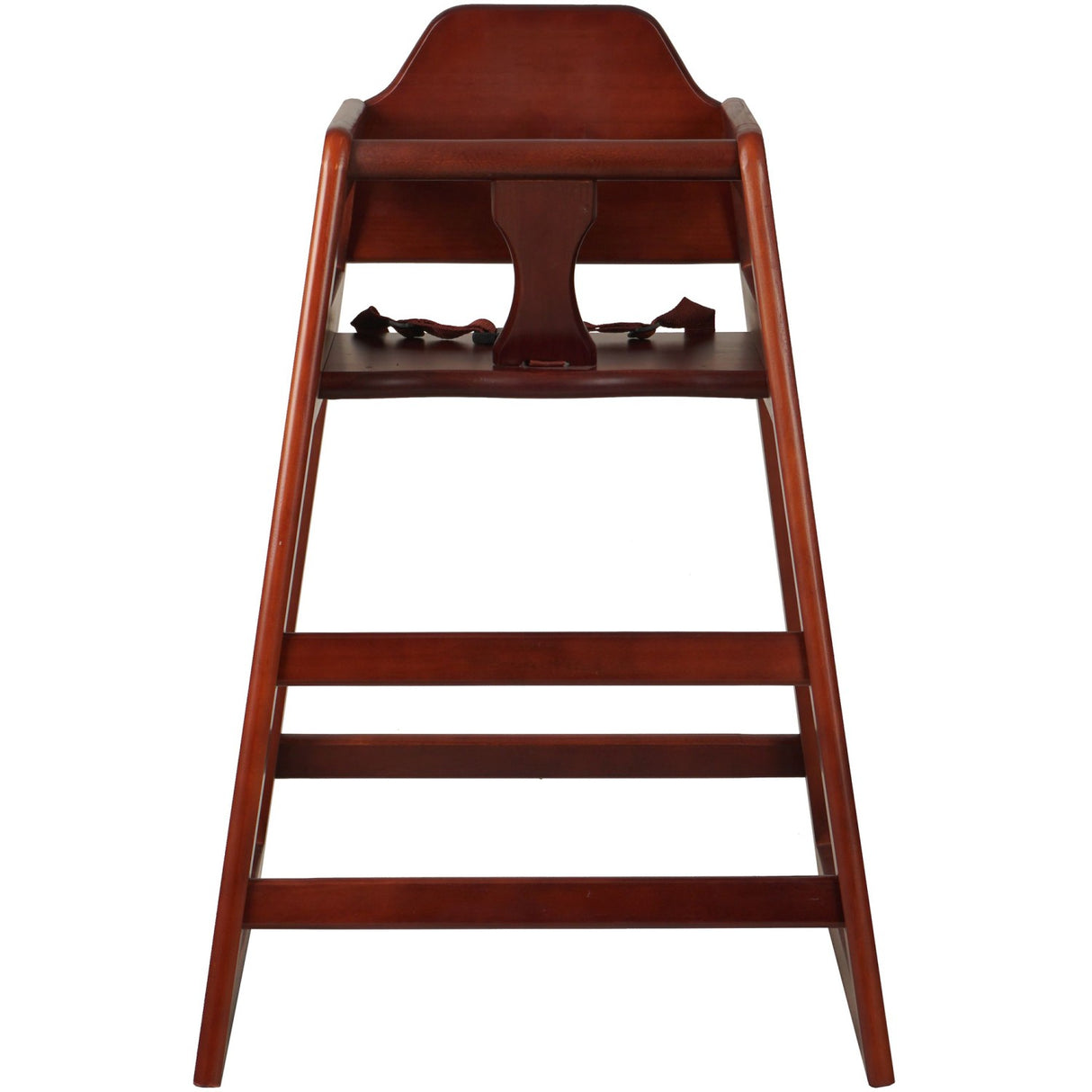 Restaurant Wood High Chair Mahogany | Gs6003 Mahogany