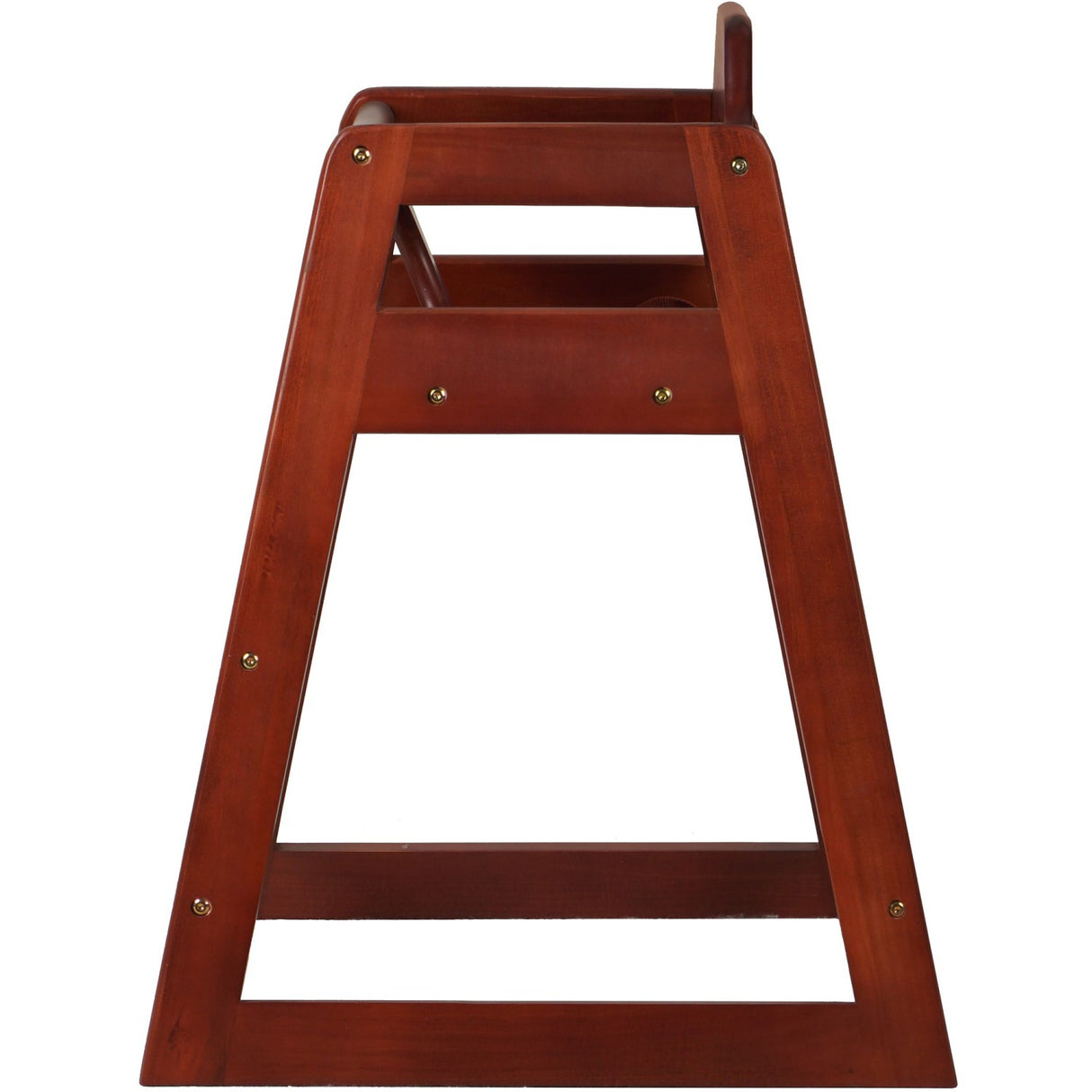 Restaurant Wood High Chair Mahogany | Gs6003 Mahogany