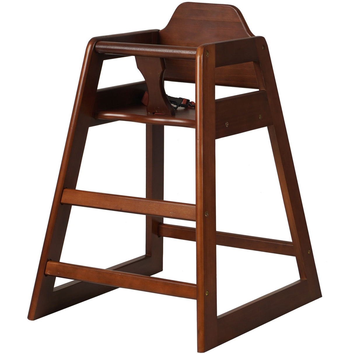 Restaurant Wood High Chair Walnut | Gs6003 Walnut