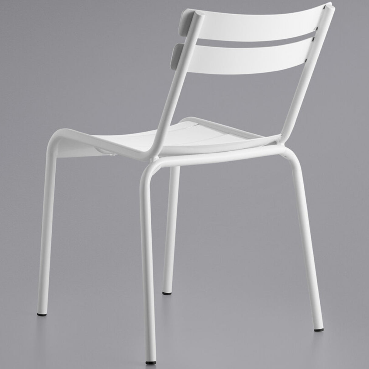 Bistro Side Chair Aluminium Indoors &Amp; Outdoors White | Gs60859 W