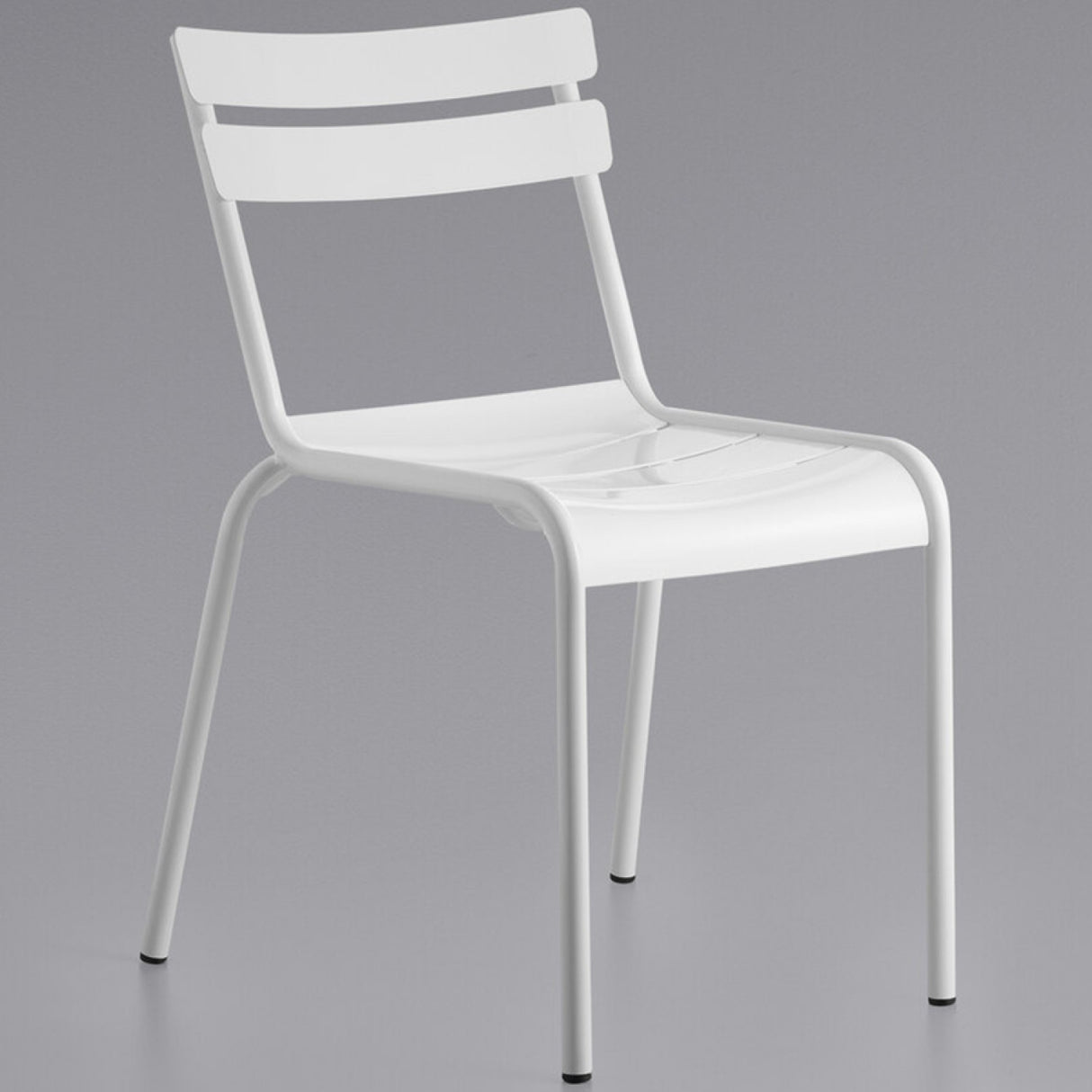Bistro Side Chair Aluminium Indoors &Amp; Outdoors White | Gs60859 W