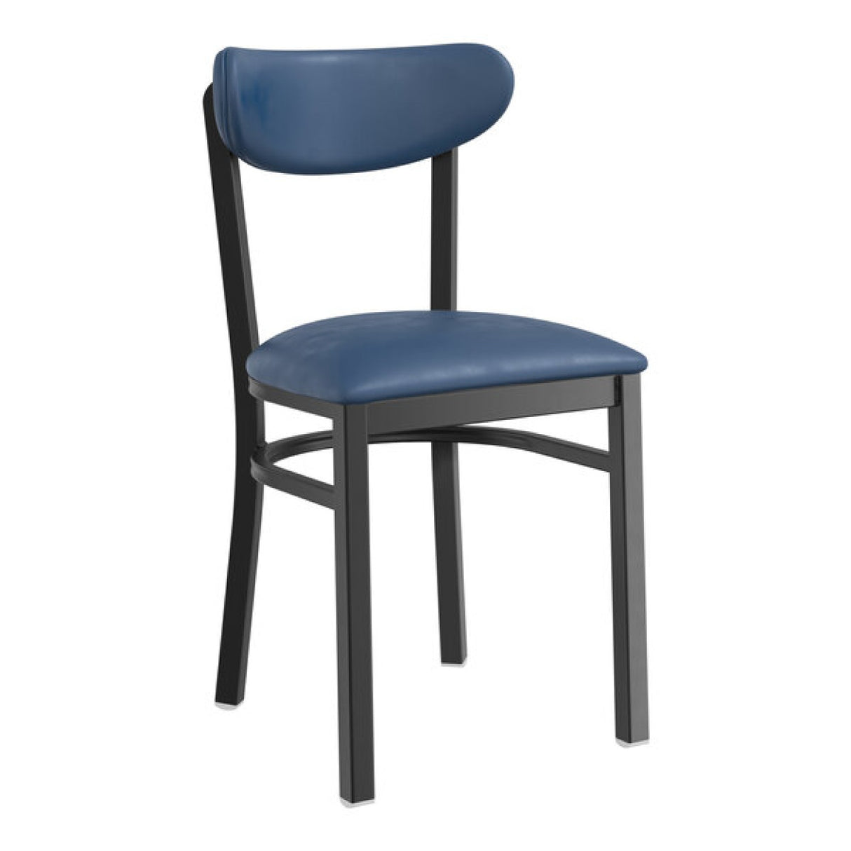 Black Steel Chair Frame For Curved Backrest | Gs6 V5 Frameblack