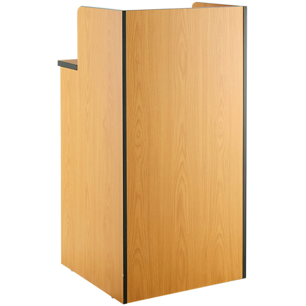 Waste Bin Enclosure Cabinet With Drop Hole And Tray Shelf 625x605x1210mm Natural | Gslj0003 N