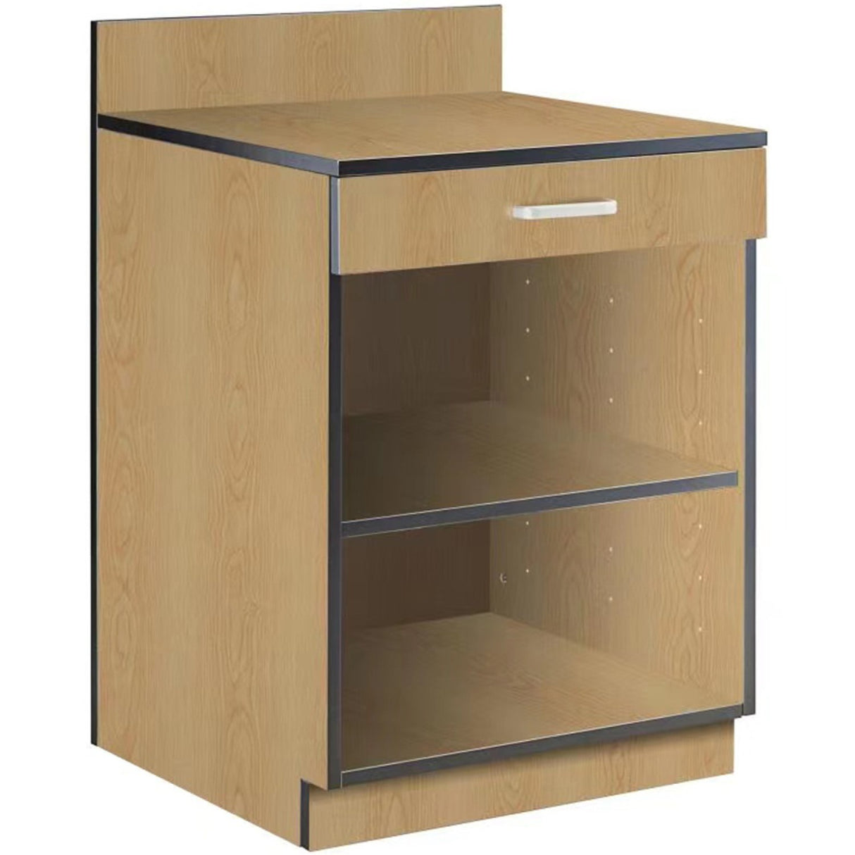 Natural Color Waitress Station With Drawer And Adjustable Shelf 915x610x915mm | Gsws003 N