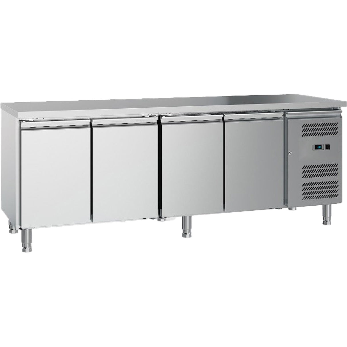 Commercial Refrigerated Counter 4 Doors 2000x700x650mm | Gxx620
