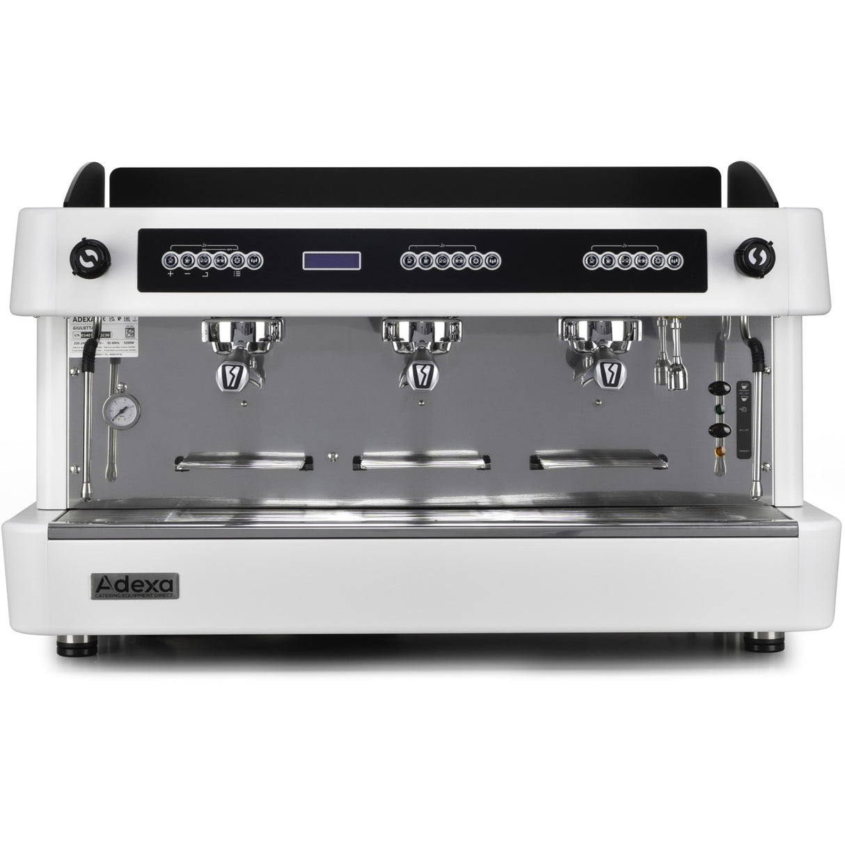 Commercial Espresso Coffee Machine Automatic Tall Cups 3 Groups 18 Litres | Giuliette3