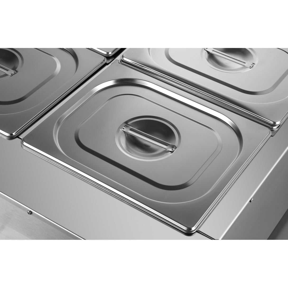 Commercial Electric Bain Marie 6x Gn1/2 3000 W Countertop 1080x750x275mm | Hb1080