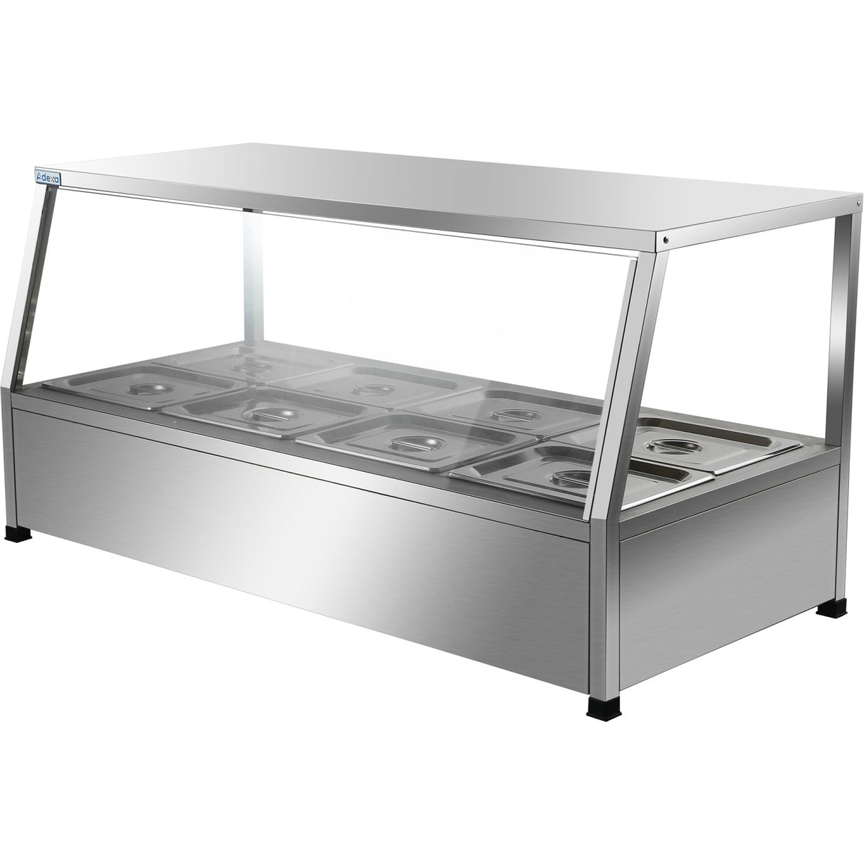 Display Bain Marie Counterop 8x Gn1/2 |  Hbm212
