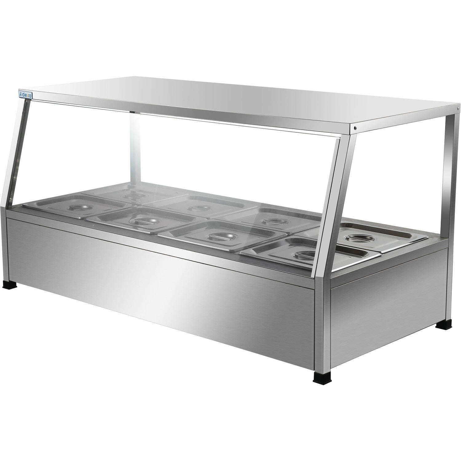 Display Bain Marie Counterop 8x Gn1/2 |  Hbm212