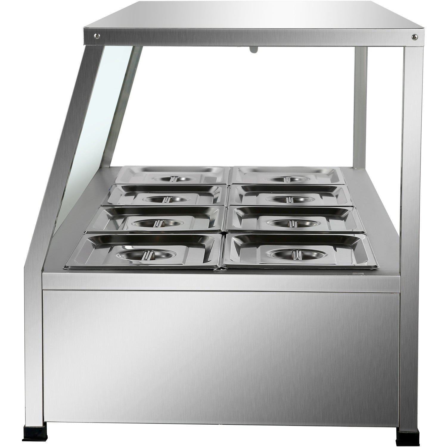 Display Bain Marie Counterop 8x Gn1/2 |  Hbm212