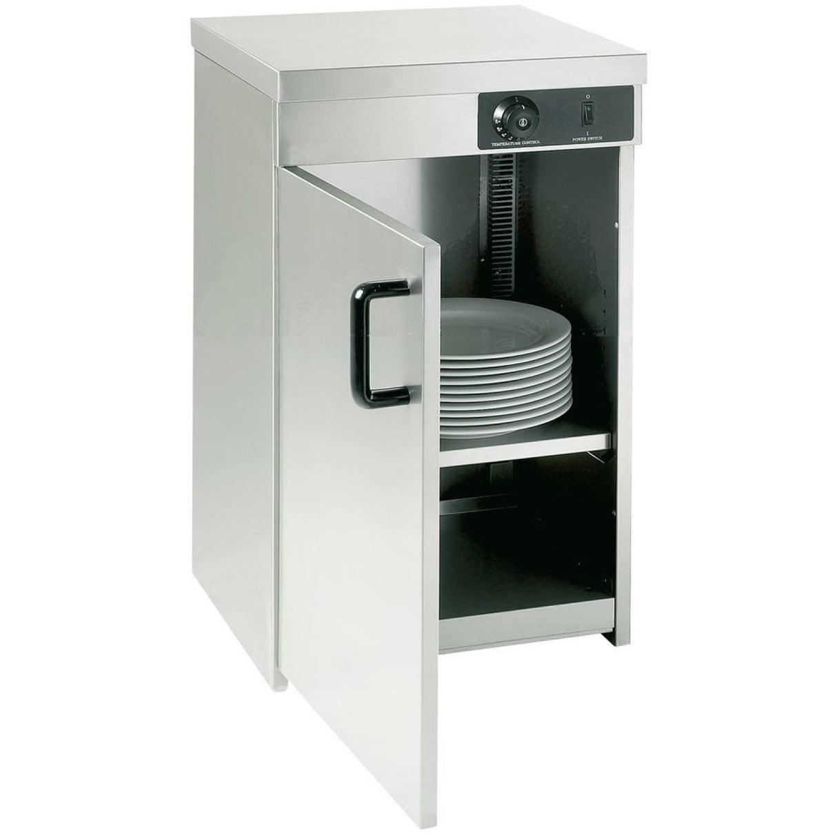 Hot Cupboard Plate Warmer 30 Plates ø320mm | Hc1 M