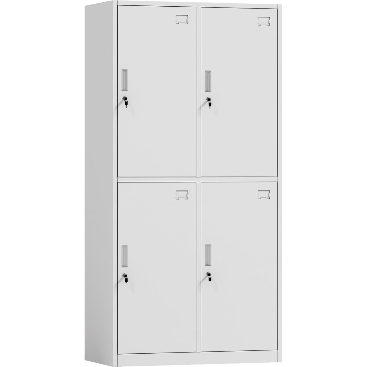 Commercial White 4 Door Locker 900x450x1800mm | Hdg04