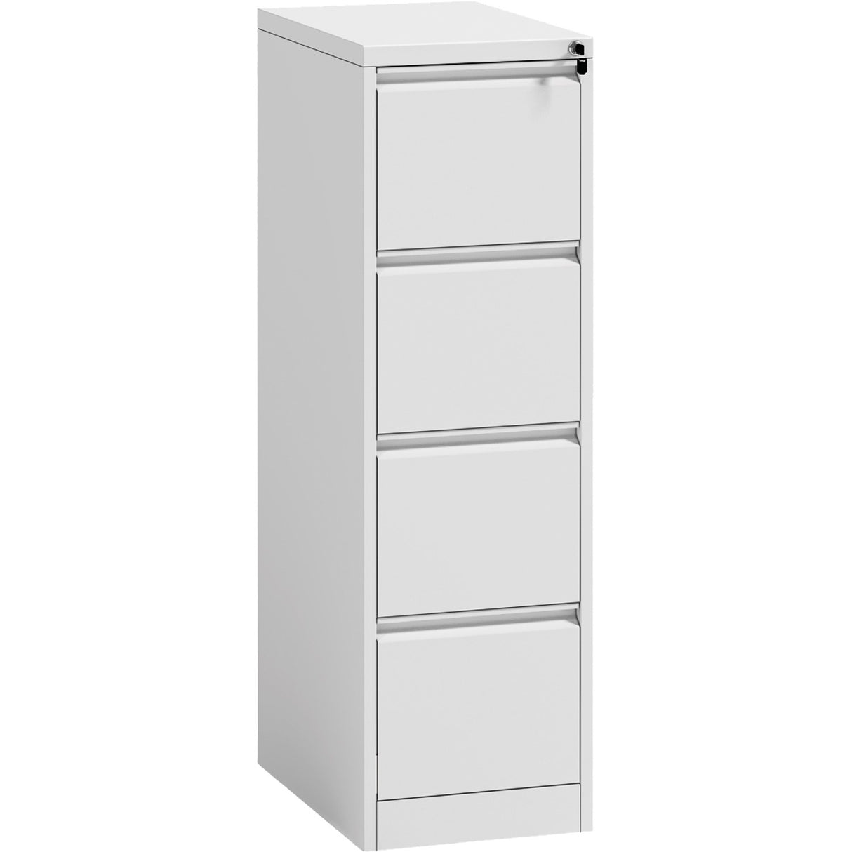Professional Filing Cabinet 4 Drawer 460x600x1315mm White | Hdkf04