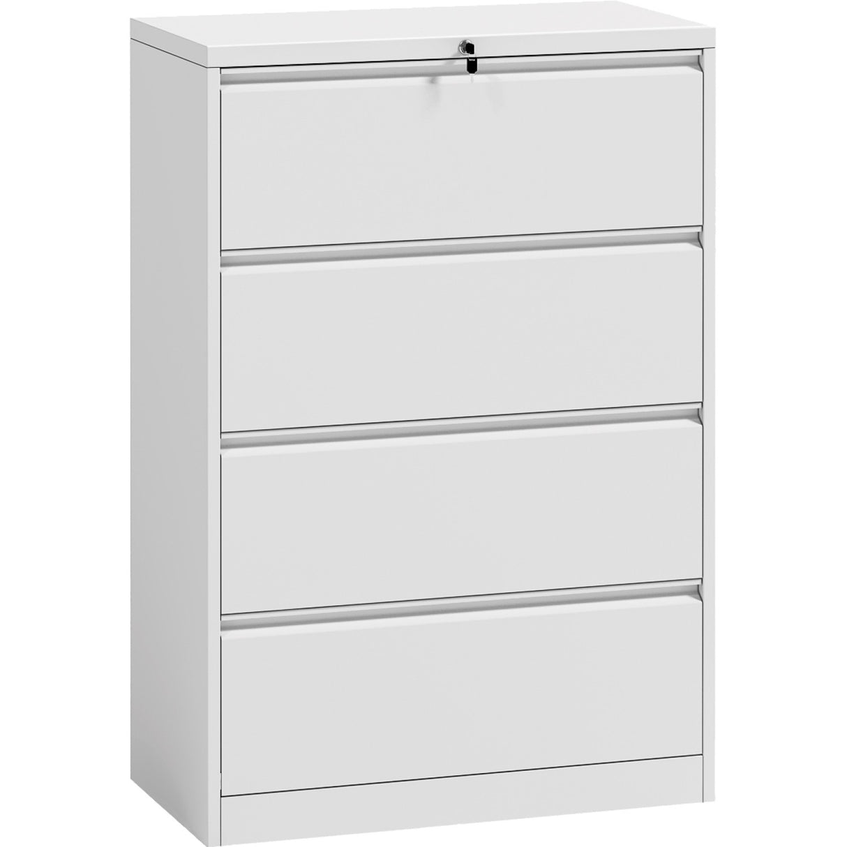 Professional Filing Cabinet 4 Drawer 900x460x1315mm White | Hdkl04