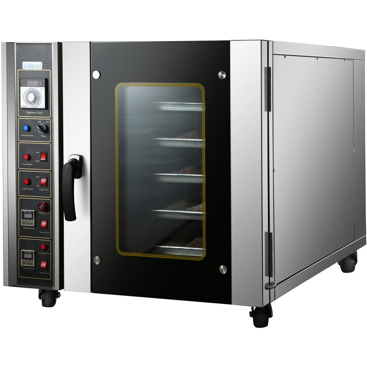 Commercial Electric Bakery Convection Combi Oven With Humidity Function And 5 Trays 400x600mm | Hea5 C