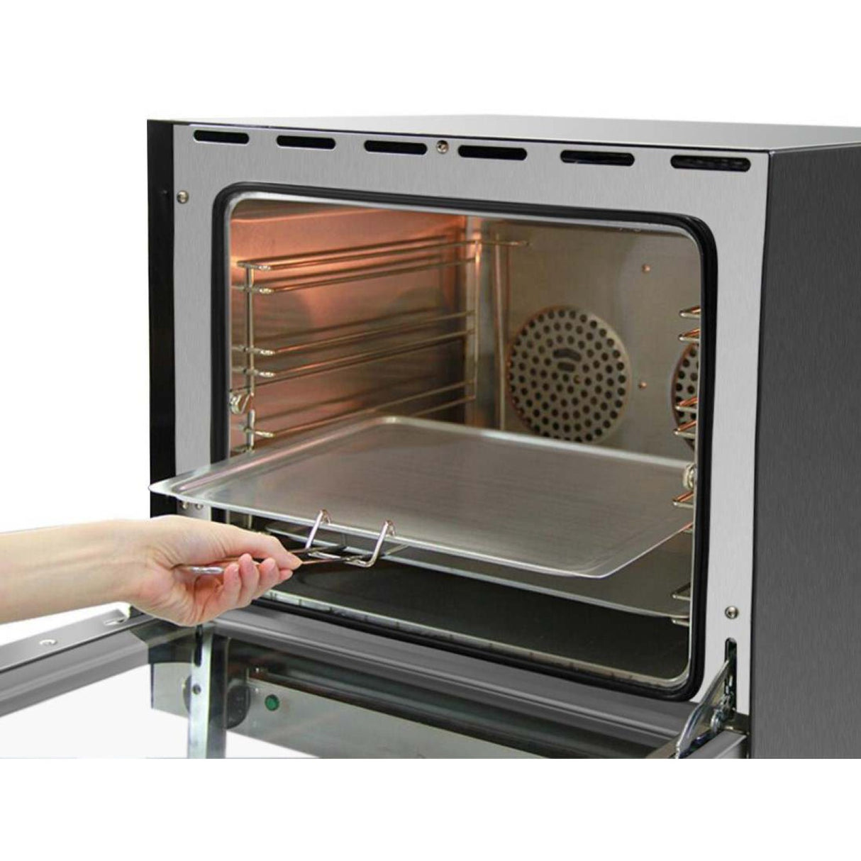 Commercial Electric Convection Oven 4 Trays 437x318mm | Heb4 F