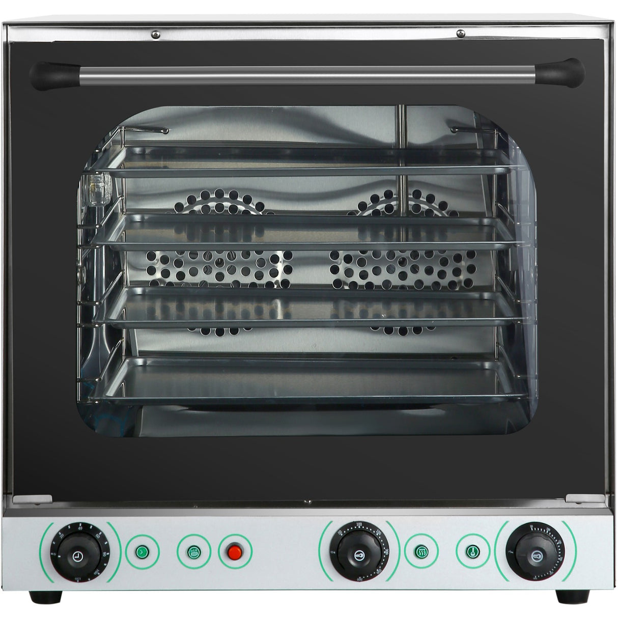 Commercial Electric Combi Oven With Humidity Function 4 Trays 437x318mm | Heb8 F
