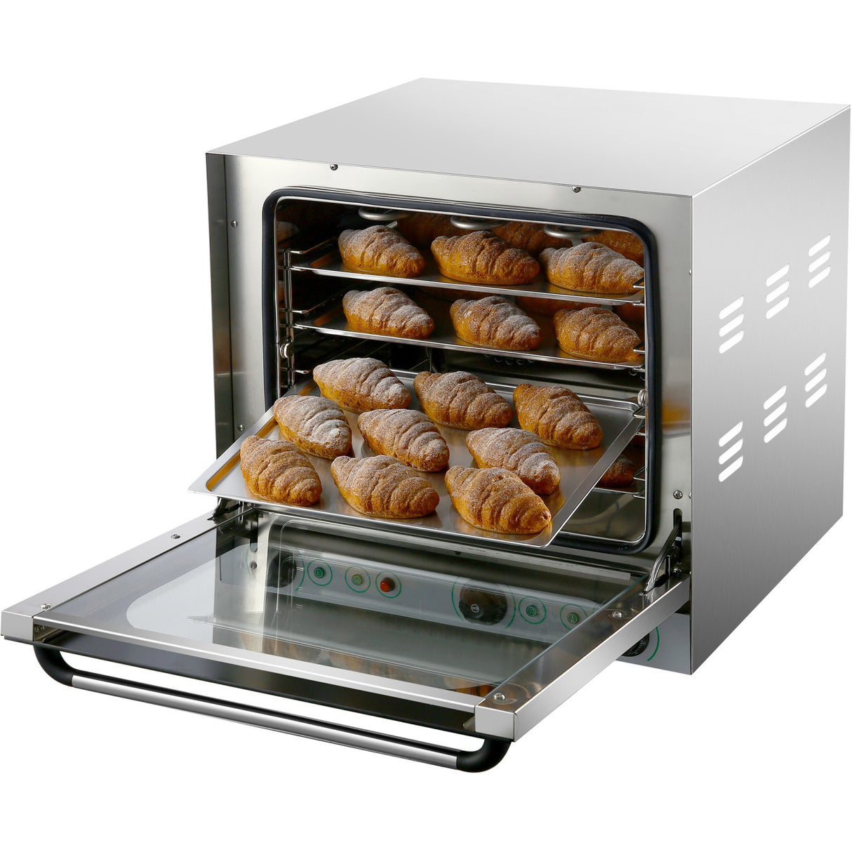 Commercial Electric Combi Oven With Humidity Function 4 Trays 437x318mm | Heb8 F