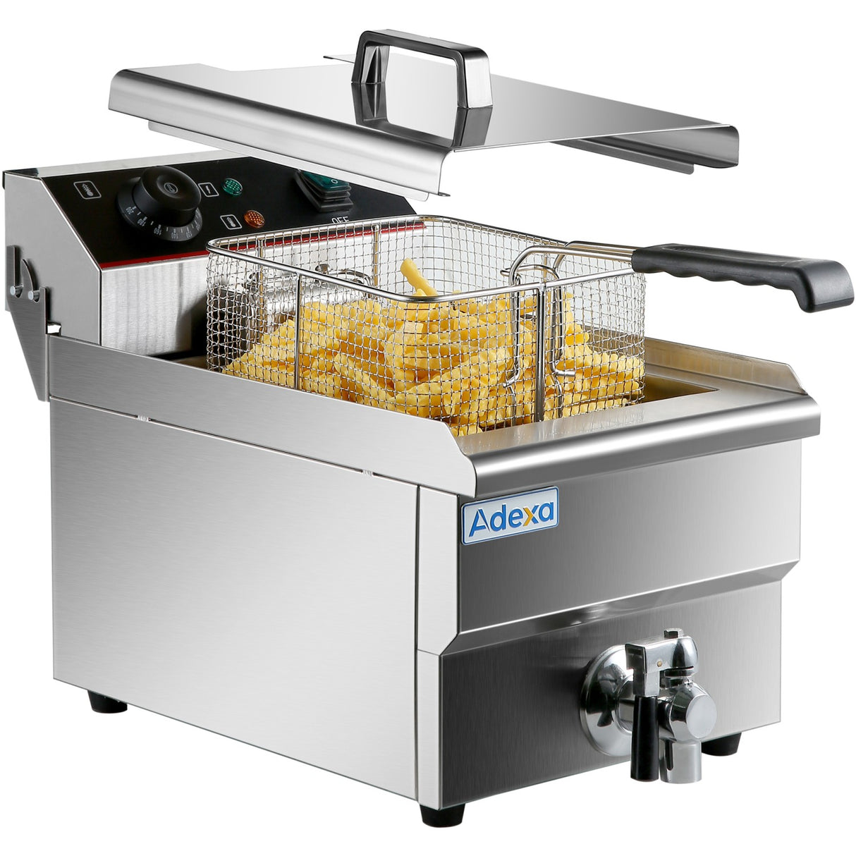Commercial Fryer Single Electric 12 Litre 3.25k W Countertop | Hef12 L