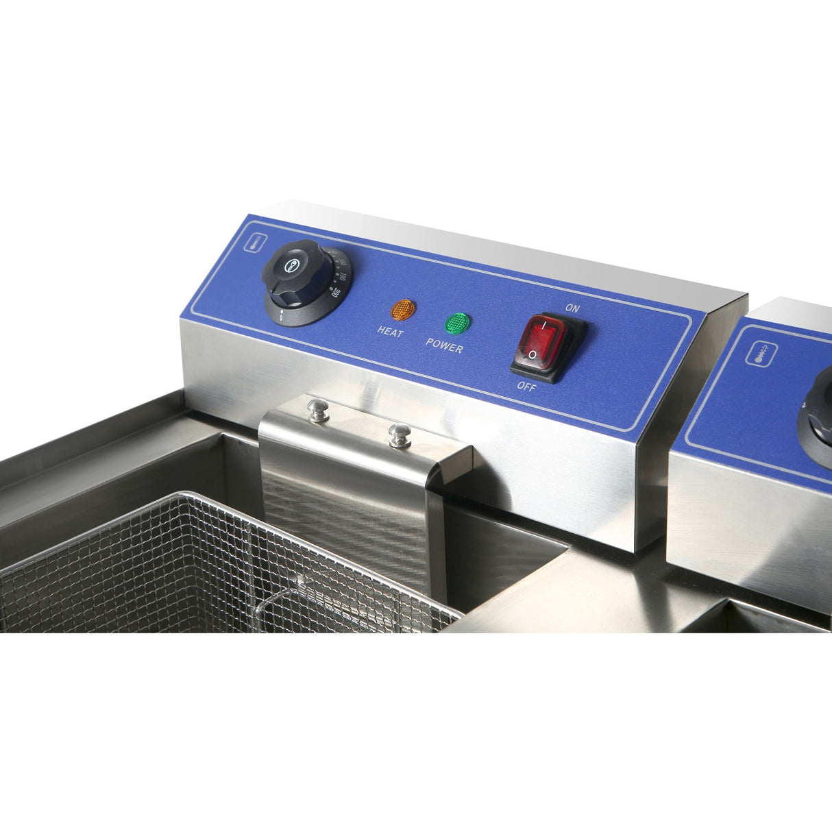 Commercial Fryer Double Electric 32 Litre 10k W Free Standing | Hef162 C