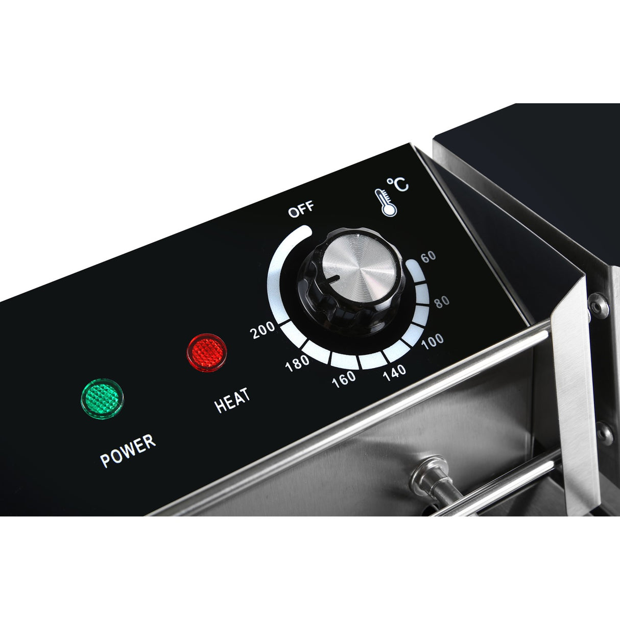 Commercial Fryer Double Electric 2x8 Litre 5.6k W Countertop | Hef89