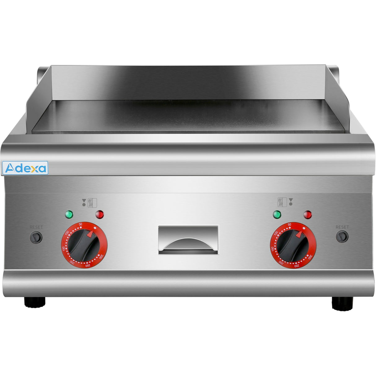 Commercial Electric Griddle Smooth Top 2 Zones 5k W Countertop | Heg606