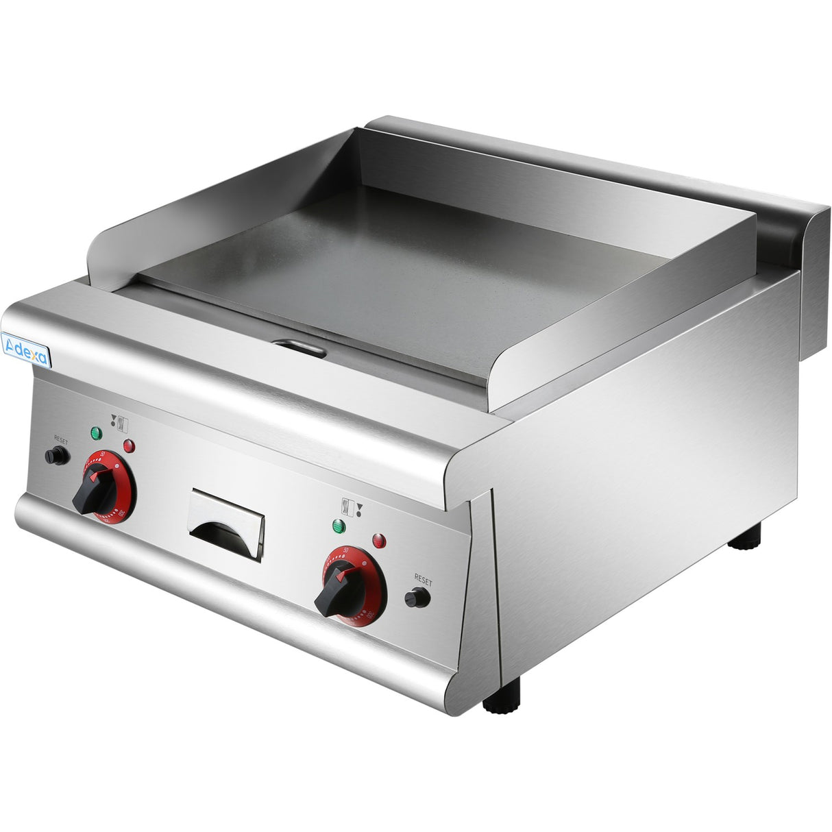 Commercial Electric Griddle Smooth Top 2 Zones 5k W Countertop | Heg606