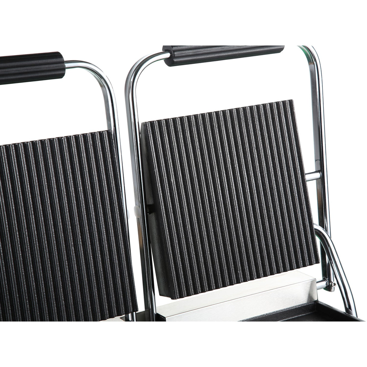 Heavy Duty Twin Xl Panini Contact Grill Ribbed/Smooth 4.4k W Dual Zone | Heg813 Ea