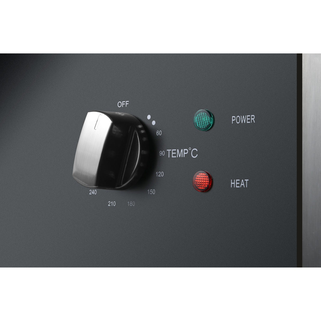 Commercial Griddle Smooth 610x620x360mm 8k W Electric | Heg824