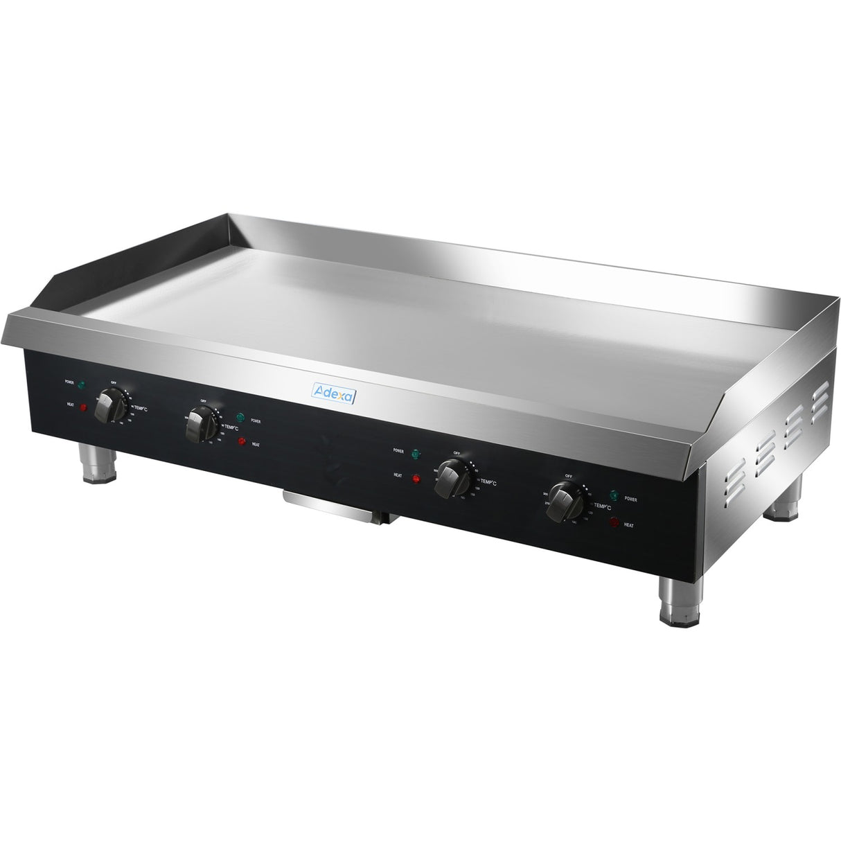 Commercial Griddle Smooth 1215x620x360mm 16k W Electric | Heg848