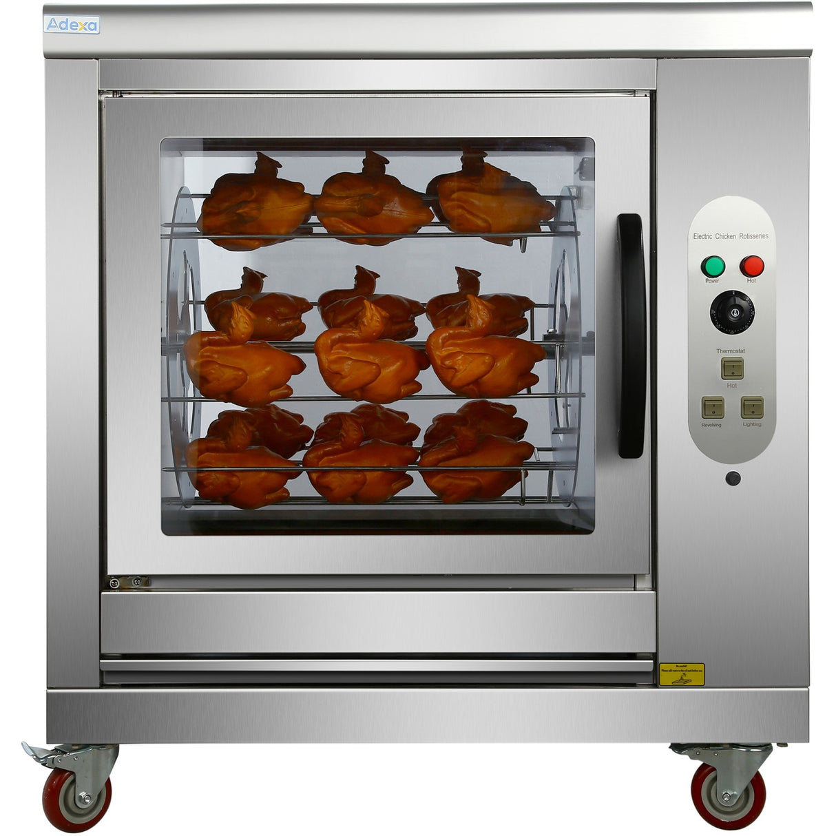 Professional Chicken Rotisserie Oven Electric 36 42 Chickens | Hej201