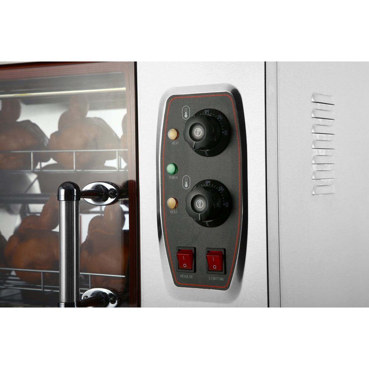 Professional Chicken Rotisserie Oven Electric 4 Baskets 8 12 Chickens | Hej266