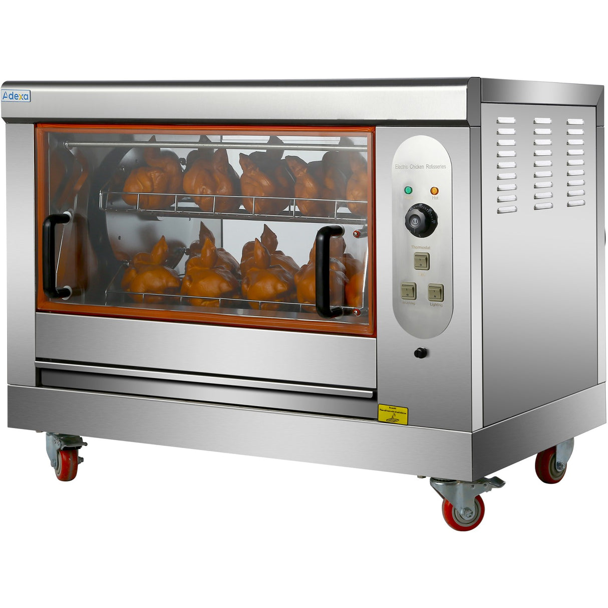 Professional Chicken Rotisserie Oven Electric 4 Baskets 12 16 Chickens | Hej268