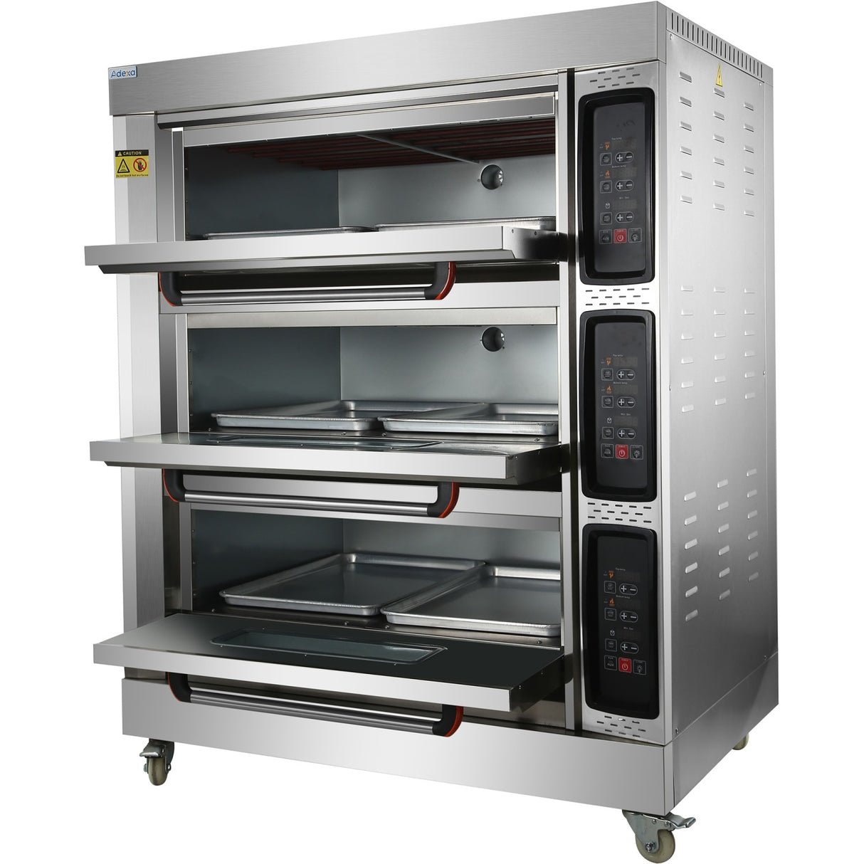 Commercial Electric Bakery Oven 3 Chambers 21k W | Heo36 Q