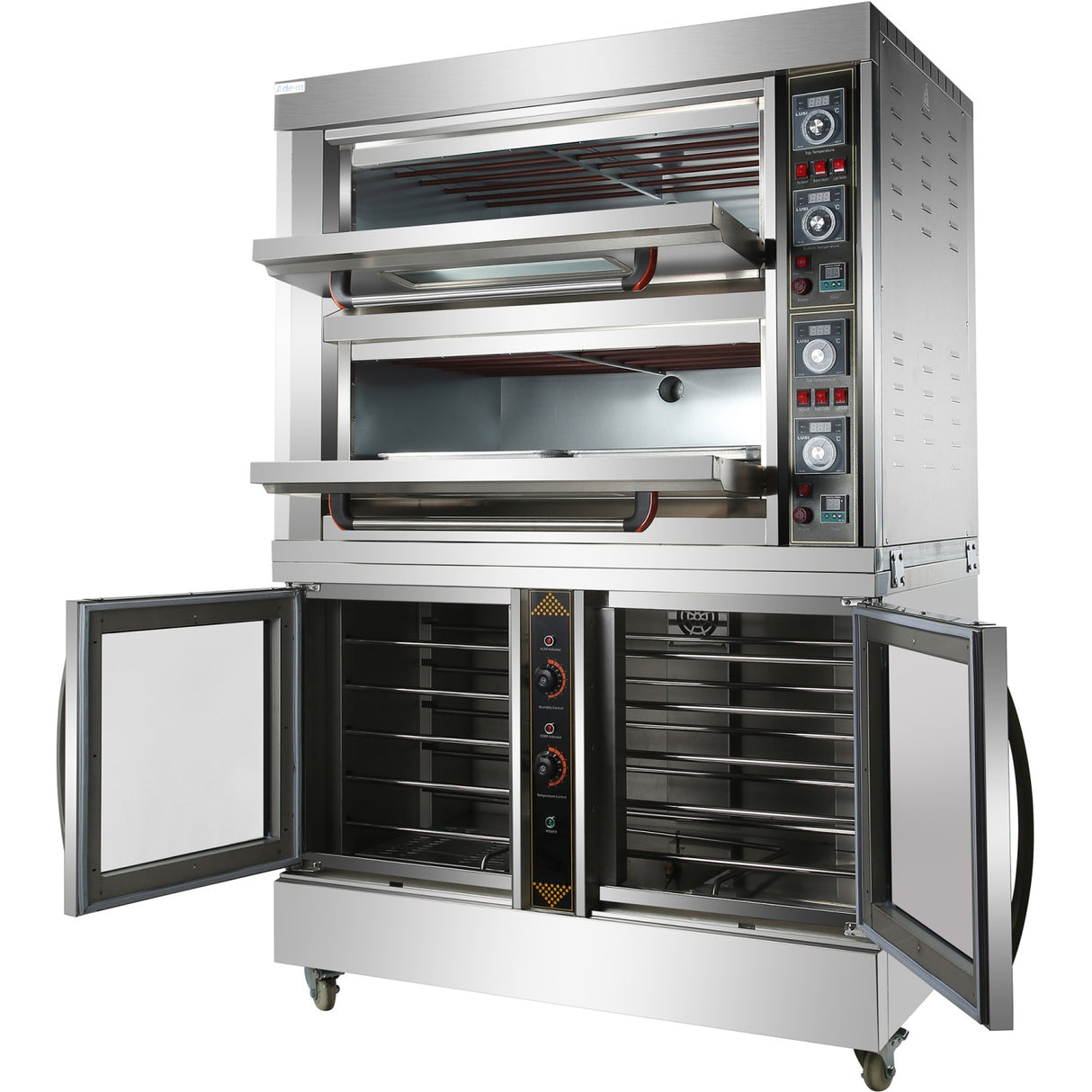 Commercial Electric Bakery Oven With Proofer 15.2k W | Heo408 D