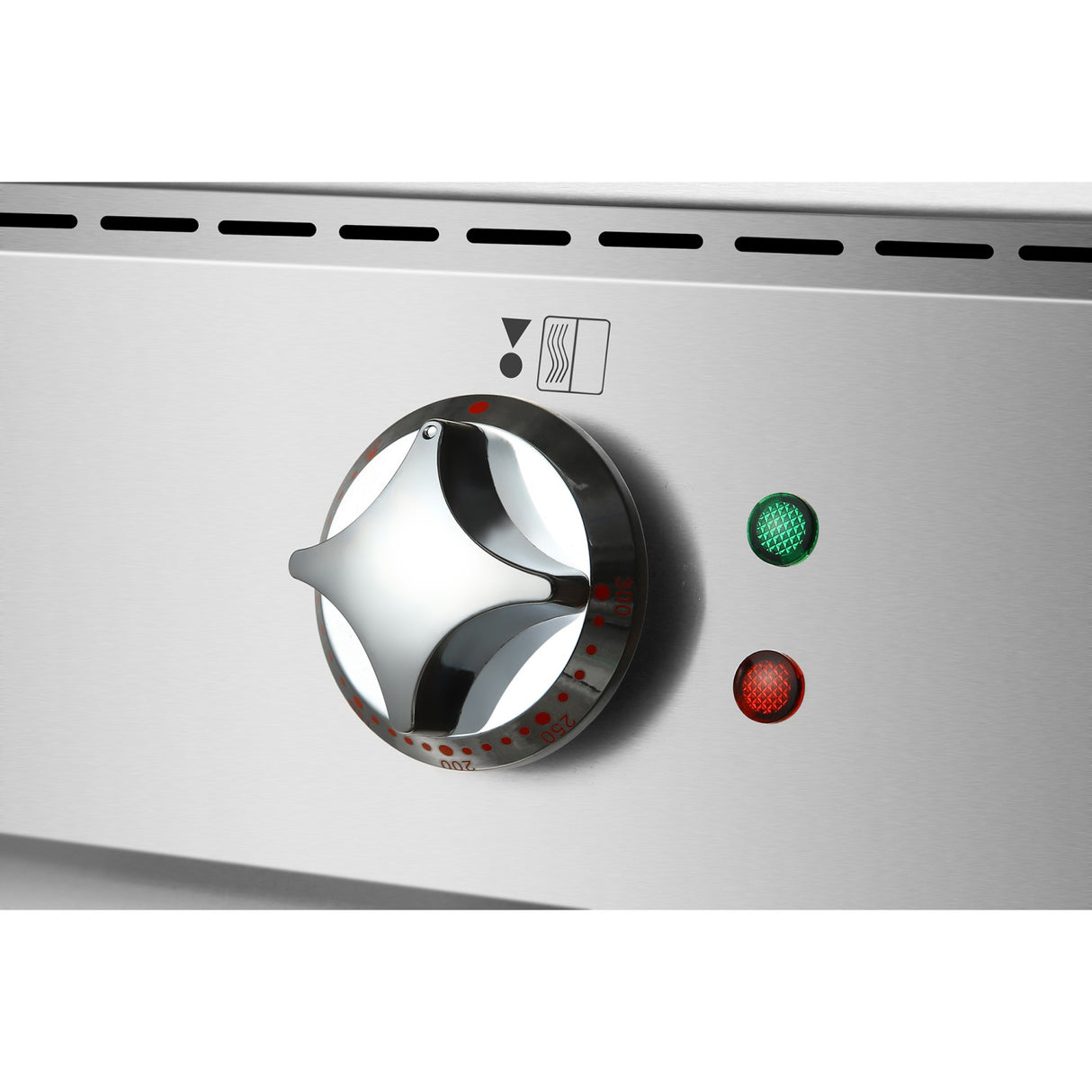 Professional Electric Griddle With Cabinet Base 12k W Smooth/Ribbed 900mm Depth | Her906 A